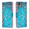 Colored Drawing Pattern Leather Phone Case For Nokia C110/Nokia G310/Nokia G42/Nokia C02. 