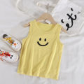 Children's vest 2023 new boys' summer fashion vest girls' camisole baby top. 