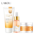 LAIKOU Vitamin C Serum/Cream/Face Wash ( 3pcs Set ). 