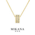Mikana 18k Gold Plated Kaname Pendant Necklace accessories for women fashion korean free shipping sale japanese gift box. 