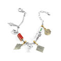 Harry Potter Pandora Bracelets the Phoenix Pendant Hogwarts College Charms Bracelet for Women Hand Chains Fans Cosplay Bangle. 