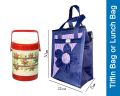 Lunch Bag Tiffin Bag Hotpot bag for Men Women Big chamber Bag hand bag tiffin carrier bag Tiffin Box Bag Kaporer bag Handicrafts Bag. 