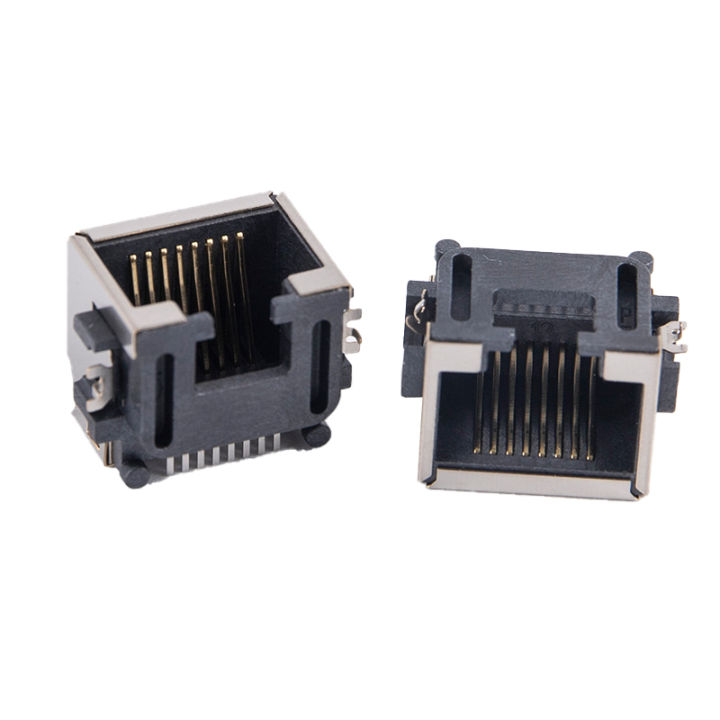 10Pcs%20RJ45%20Network%20Ethernet%20Female%20Socket%20SMT%20SMD%208P8C%20Female%20Jack%20Connector%20H=8.6%20Demoo%20-%20Image%204
