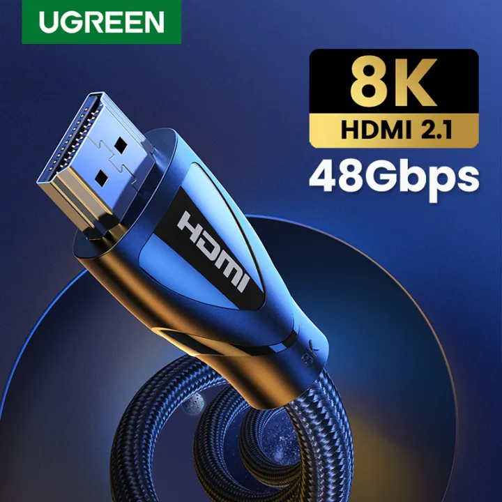UGREEN%20HDMI%20Cable%208K%2060Hz%20HDMI%202.1%20Cable%2048Gbps%20Ultra%20High%20Speed%204K%20120Hz%20Braided%20HDMI%20Cable%20Dynamic%20HDR%20for%20PS5%20PS4%20Xiaomi%20Mi%20Box%20Apple%20TV%20Xbox%20360%20one%20X%20S%20Wii%20U%20UHD%20TV%20Blu-ray%20player%20Projector%20-%20Image%202