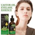 60ml Organic Black Castor Oil For Hair Growth Serum Oil Hair Eye Lashes Eyebrows Moisturizing regrowth Massage Oil.