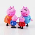 Peppa pig friend Action Figure Pelucia Anime Toys Boy girl gift set. 