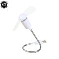 Office Outdoor Universal Flexible USB Fan Air Cooling Cooler For Laptop Desktop PC Computer USB Charger Powerbank.