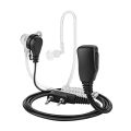2 Pin PTT MIC Headset Covert Acoustic Tube In-ear Earpiece For Kenwood TYT Baofeng UV-5R BF-888S CB Radio Accessories.