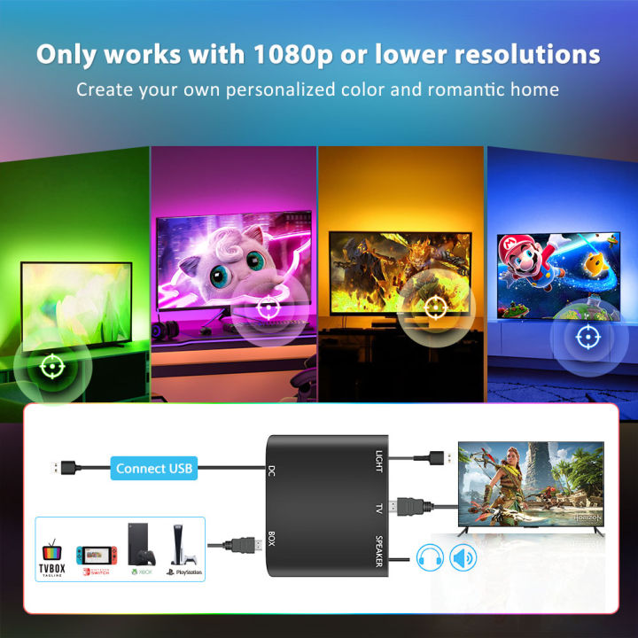 Ambient%20TV%20PC%20Backlight%20Led%20Strip%20Lights%20For%20HDMI%20Devices%20USB%20RGB%20Tape%20Screen%20Color%20Sync%20Led%20Light%20Kit%20For%20Xbox/switch%20/TV%20Box%20-%20Image%206