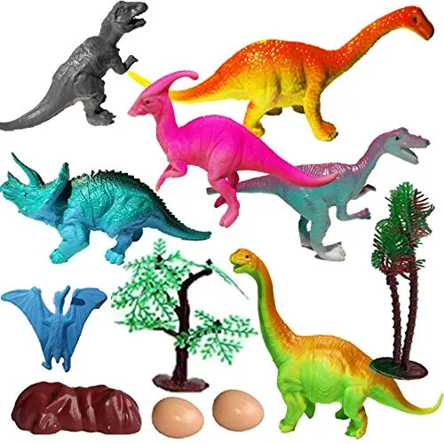 12%20Pcs%20Realistic%20Dinosaur%20Toy%20Set%20Dinosaurs%20Animals%20Figures%20Toys%20Set%20with%20Tree%20and%20Eggs%20for%20Kids%20%20(Multicolor)%20-%20Image%203