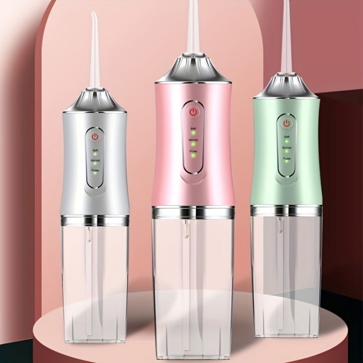 Floss Device 【Prime deal】 Electric Oral Irrigator Portable Dental Water Flosser USB ...