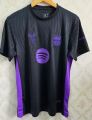 Barcelona Short Sleep Jersey black colour Jersey Football Jersey Premium Quality Jersey Clubs Jersey embroidery logo Jersey New Jersey 2025/26. 