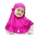 Hijab/Baby Girls Hijab/ For Baby Hijab/One To Eight Years Old Babys/Muslim Girl Fasion - Niqab. 