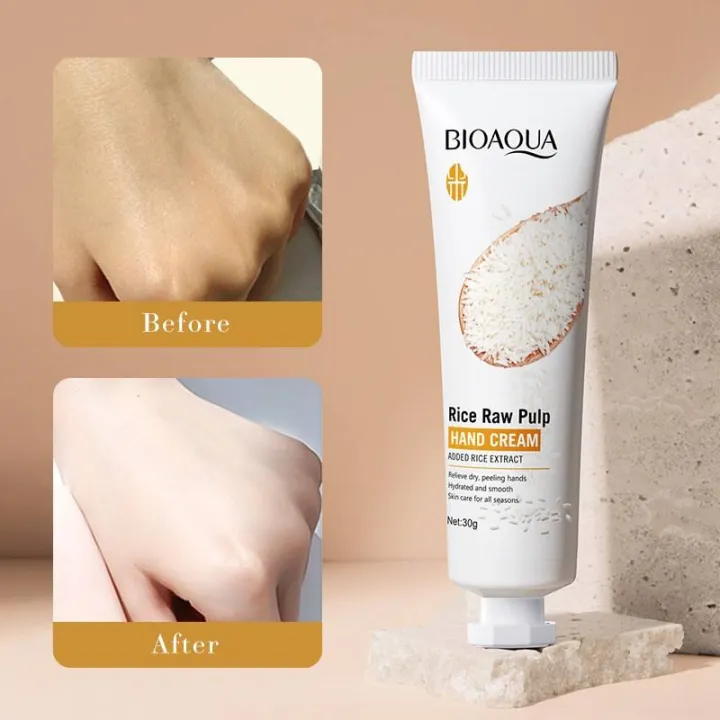 BIOAQUA%20Rice%20Extracted%20Hydrating%20&%20Smooth%20Hand%20Cream-%2030g%20-%20Image%204