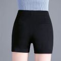 Shorts Women's Korean-Style High Waist Slimming2023New Summer plus Size Outer Wear Women's Black Shorts Loose Casual Pants for Women. 