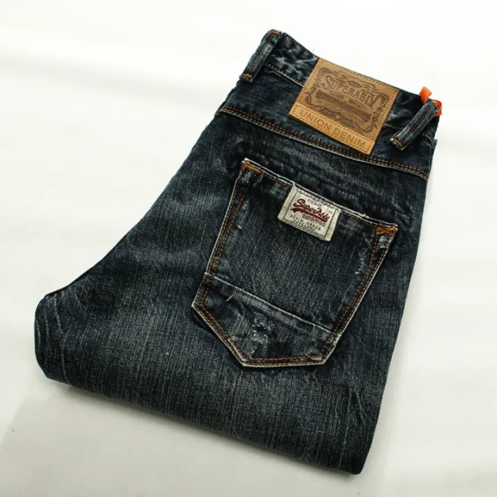 Newly%20Fashion%20Designer%20Men%20Jeans%20Retro%20Green%20Blue%20Slim%20Fit%20Ripped%20Jeans%20Men%20Trousers%20Vintage%20Casual%20Cotton%20Denim%20Pants%20Hombre%20-%20Image%206