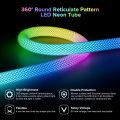 WS2812B LED Strip Neon Light 360 Degree Round Reticulate Pattern DC5V WS2811 RGB IC Smart Pixel Addressable Tape 50 Leds/m IP67. 