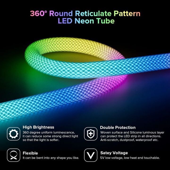 WS2812B%20LED%20Strip%20Neon%20Light%20360%20Degree%20Round%20Reticulate%20Pattern%20DC5V%20WS2811%20RGB%20IC%20Smart%20Pixel%20Addressable%20Tape%2050%20Leds/m%20IP67%20-%20Image%203