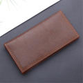 Pu leather Leather wallets Stylish Thin 3 color holder Long Money purses for use Business professionals Gift for men Travel.