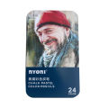 NYONI 24pc Color Charcoal Pencil Set. 