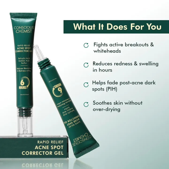 Conscious%20Chemist%C2%AE%20Rapid%20Relief%20Acne%20Spot%20Corrector%20Gel%20%7C%2015g%20%7C%20Triple-Action%20Treatment%20with%202%25%20Salicylic%20Acid%20&%20Azelaic%20Acid%20%7C%20Clears%20Pimples,%20Reduces%20Redness%20&%20Fades%20Dark%20Spots%20%7C%20For%20Men%20&%20Women%20-%20Image%205