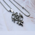 New domineering viking jewelry triangle symbol stainless steel pendant necklace pendant submythology necklace men's necklace.