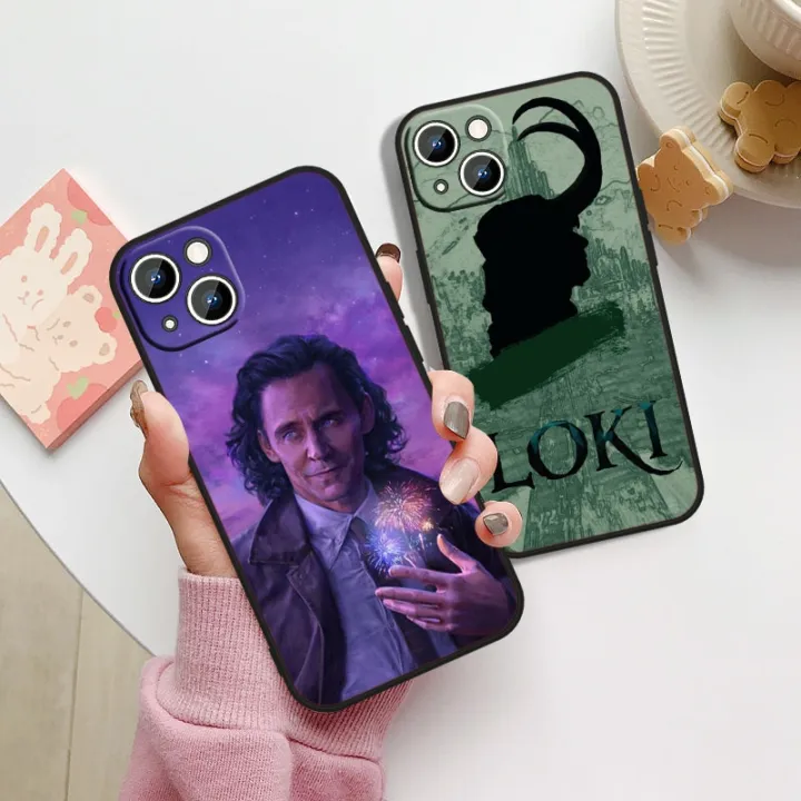 Marvel%20Lovely%20Loki%20Phone%20Case%20For%20Apple%20iPhone%2014%2013%2012%2011%20Pro%20Max%20mini%20XS%20XR%20X%208%207%206S%206%20Plus%20Black%20Soft%20Funda%20Back%20Cover%20Coque%20-%20Image%203