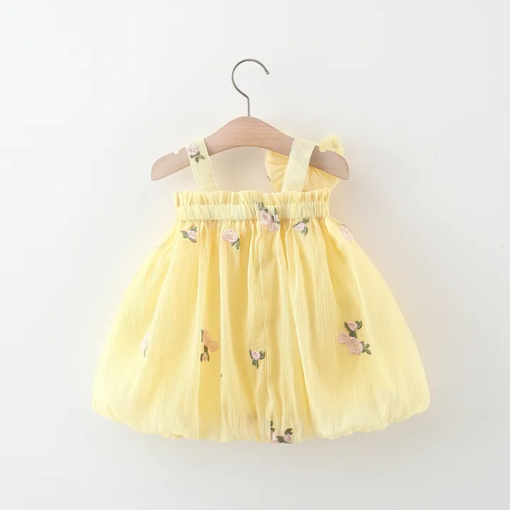 %E3%80%90big-discount%E3%80%91%20Summer%20new%20Girls'%20Dress%20Suspenders%20Flower%20Decoration%20Pompadour%20Flower%20Embroidery%20Full%20Print%20Suspenders%20-%20Image%202