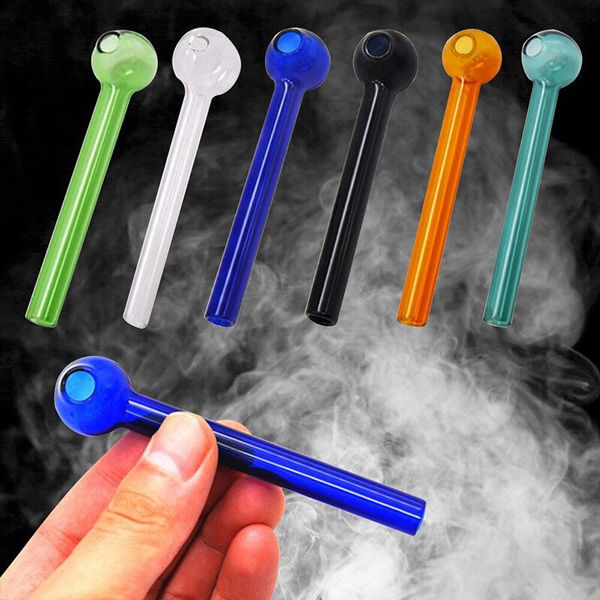 High Quality Glass Oil Burner Pipe Hand Pipes Colorful Pyrex