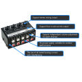 4 Channel Stereo Audio Mixer Support RCA Input and Output Mini Passive Stereo Mixer with Separate Volume Controls. 