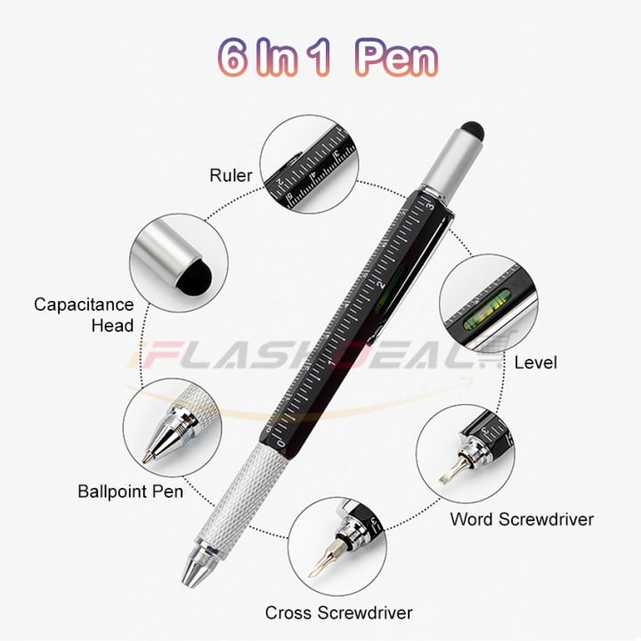 1%20PC%206%20in1%20Multifunctional%20Screwdriver%20Ballpoint%20Pen%20Touch%20Screen%20Metal%20Gift%20Ruler%20Spirit%20Level%20Creative%20Stationery%20Gift%20Touch%20Screen%20Stylus%20Design%20Tool%20School%20Office%20Stationery%20Pens%20-%20Image%2010