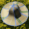 Straw hats, farm work hats, fishing hats, large brims, migrant workers' sunhats, rainproof and sunscreen, can be folded and enlarged in summer.