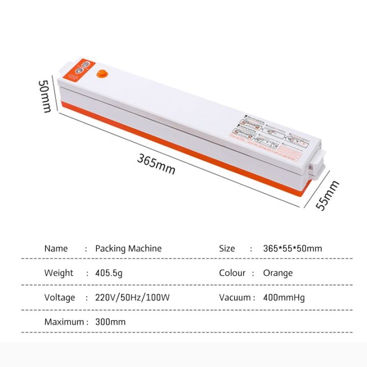 Household%20Food%20Vacuum%20Sealer%20220V/100W%20Automatic%20Packaging%20Machine%20New%20Food%20Packer%20Keep%20Food%20Fresh%20Include%2010Pcs%20Vacuum%20Bags%20-%20Image%202