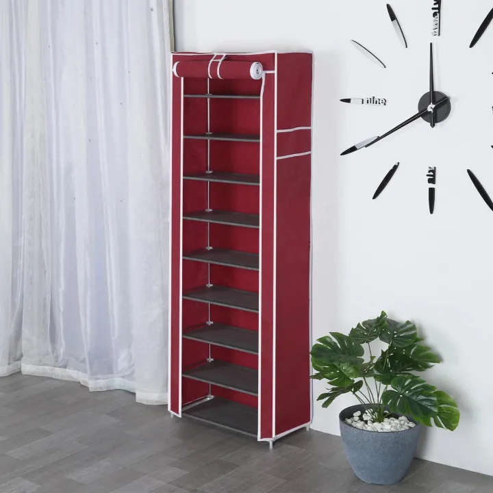 9-Layer%20Large%20Shoe%20Rack%20Shoe%20Storage%20Organizer%20Cabinet%20Tower%20-%20Image%205