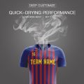 Custom Soccer Jersey design stipe football jerseys football Uniform Breathable Quick Dry Soccer shirt team suit.