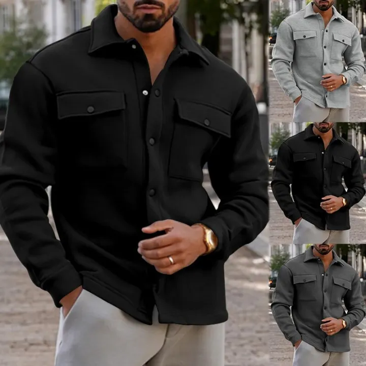 Fashion%20Patch%20Pockets%20Cargo%20Shirt%20Jacket%20Men%20Streetwear%202024%20Spring%20Trendy%20Solid%20Color%20Coats%20For%20Mens%20Clothes%20Casual%20Outerwear%20-%20Image%206