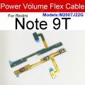 Power Volume Buttons For Xiaomi Redmi Note 9 10 11 Pro 4G 5G 9S 9T 10S 11S ON OFF Power Volume Side Button Keys Flex Cable Parts. 