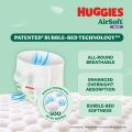 Huggies AirSoft Tape Super Jumbo Pack Small (S) Size (4-8) kg 58 pcs.