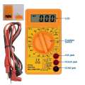 Digital Multimeter, Handheld Digital Multimeter LCD Backlight Portable AC/DC Ammeter Voltmeter Ohm Voltage Tester Meter Multimeter with Wire]]]]AT. 