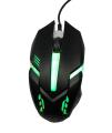 (gadget dream)M6 7 color light gaming mouse-black/M133 Wireless Bluetooth-compatible Three-mode Transparent Mouse Rechargeable. 