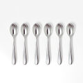 6-Piece Stainless Steel Tea Spoon Set - Elegant Cutlery Set (Half Set).