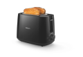 Philips Daily Collection Toaster HD2581/91 – 2 Slice, Wide Slot, Black.