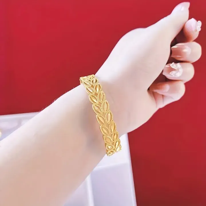 Premium%20Quality%20Dubai%20Gold%20Polish%20leaves%20Design%20hollow%20ring%20&%20hollow%20bracelet%20For%20Women%20For%20girl%20gift%20-%20Image%203