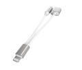 2in1 Lightning to 3.5mm Audio Headphone Adapter Charger Cable Converter For iPhone 7.