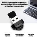 Poruis Black Card Reader Microsd/TF Card/Mobile Memory Card Car Creative Card Reader. 