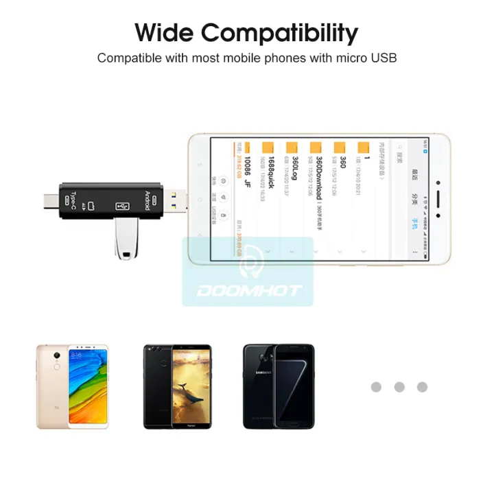 DoomHot%20Multifunctional%206-In-1%20USB%20C%20Memory%20Card%20USB2.0%20+%20Type-c%20+%20Micro%20+%20USB%203-In-1%20Interface%20+%20TF%20/%20SD%20Card%20Reader%206-In-1%20/%205-In-1%20480mbps/s%20-%20Image%207