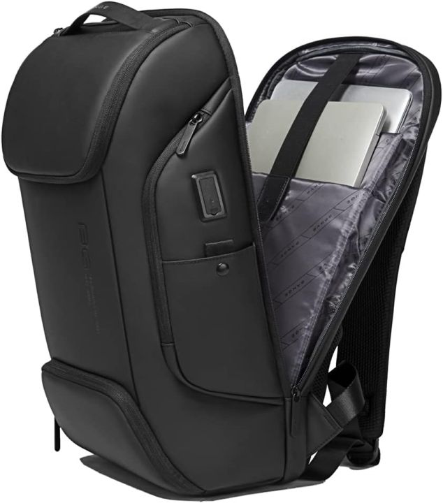 BANGE%20BG-7267%20Trendy%20Laptop%20Backpack%20Smart%20Stylish%20High-class%20Backpack%20For%20Business%20Travel%20Office%20School%20College-%20Black%20-%20Image%206