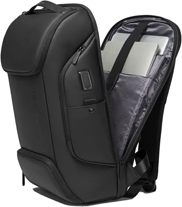 BANGE%20BG-7267%20Trendy%20Laptop%20Backpack%20Smart%20Stylish%20High-class%20Backpack%20For%20Business%20Travel%20Office%20School%20College-%20Black%20-%20Image%206