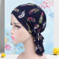 New Women Cotton Bandana Scarf Pre Tied Chemo Hat Beanie Turban Headwear For Cancer Patients Ladies Turbante /xwn-GXX. 