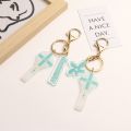 Kpop txt acrylic keychains key ring. 